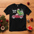 Personalized Dinosaur Christmas T Shirt Custom Name Merry Rexmas Xmas Pet Dino Trex Red Truck Family TS10 Black Print Your Wear