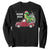 Personalized Dinosaur Christmas Sweatshirt Custom Name Merry Rexmas Xmas Pet Dino Trex Red Truck Family TS10 Black Print Your Wear