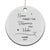 Thank You Gifts Christmas Ornament Never Forget The Difference That You Make TS10 Print Your Wear