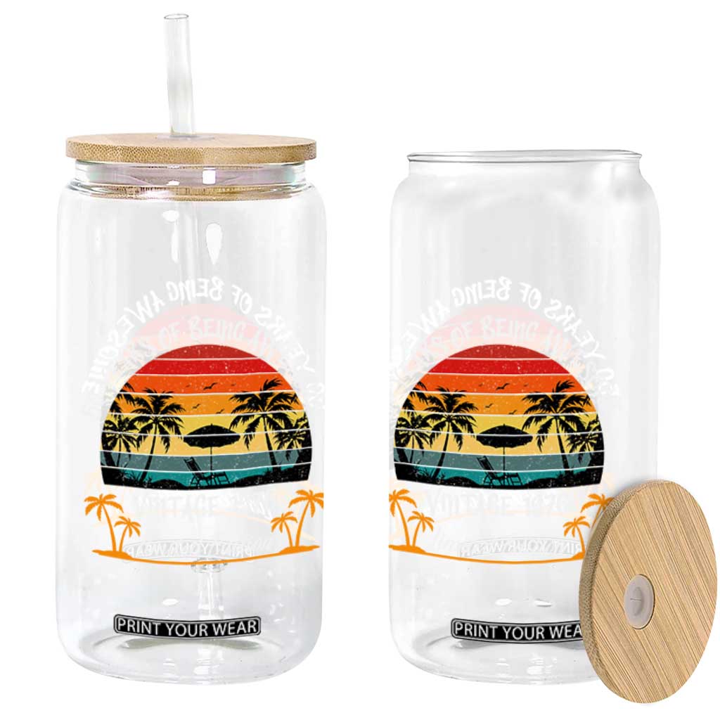 Vintage 50th Birthday Glass Can Retro 1976 Limited Edition 50 Year Old TS10 Print Your Wear