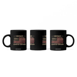 Vintage 1965 Birthday Coffee Mug Limited Edition Retro American Flag TS10 Print Your Wear