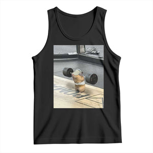 Hamster Gym Tank Top Funny Rat Workout Weightlifting Pump Cover TS10 Black Print Your Wear