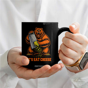 Angry Bear Grating Let's Eat Cheese Coffee Mug CFB Game Day Sport Fan TS10 Print Your Wear