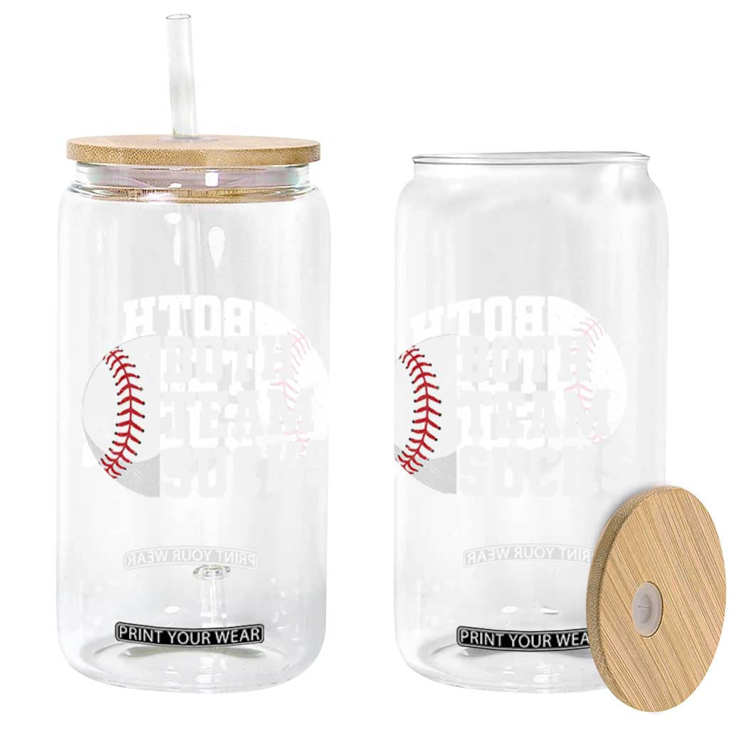 Funny Baseball Glass Can Both Teams Sucks Meme TS10 Print Your Wear