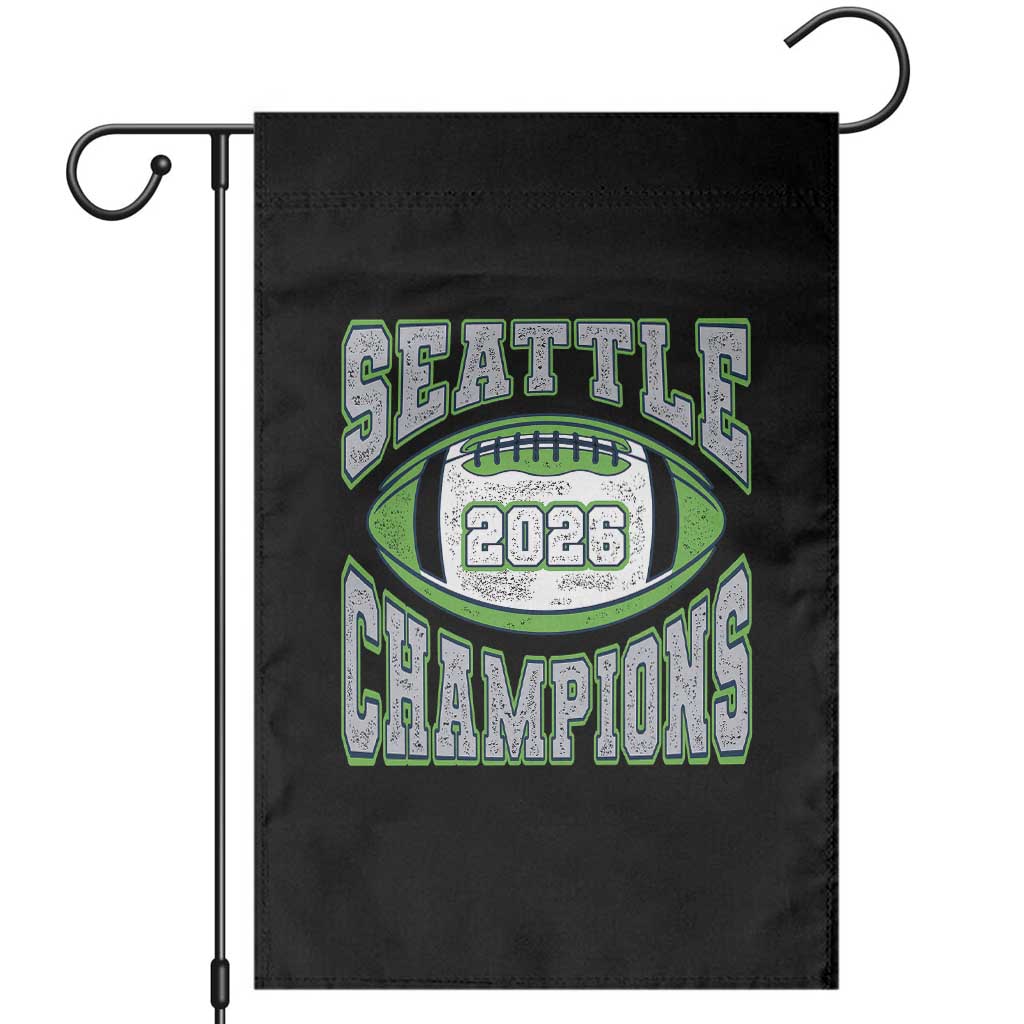 2026 Champion Seattle Garden Flag Football Lovers TS10 Black Print Your Wear