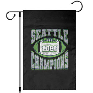 2026 Champion Seattle Garden Flag Football Lovers TS10 Black Print Your Wear