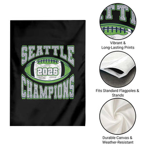 2026 Champion Seattle Garden Flag Football Lovers TS10 Print Your Wear