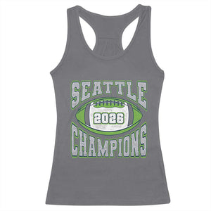 2026 Champion Seattle Racerback Tank Top Football Lovers TS10 Charcoal Print Your Wear