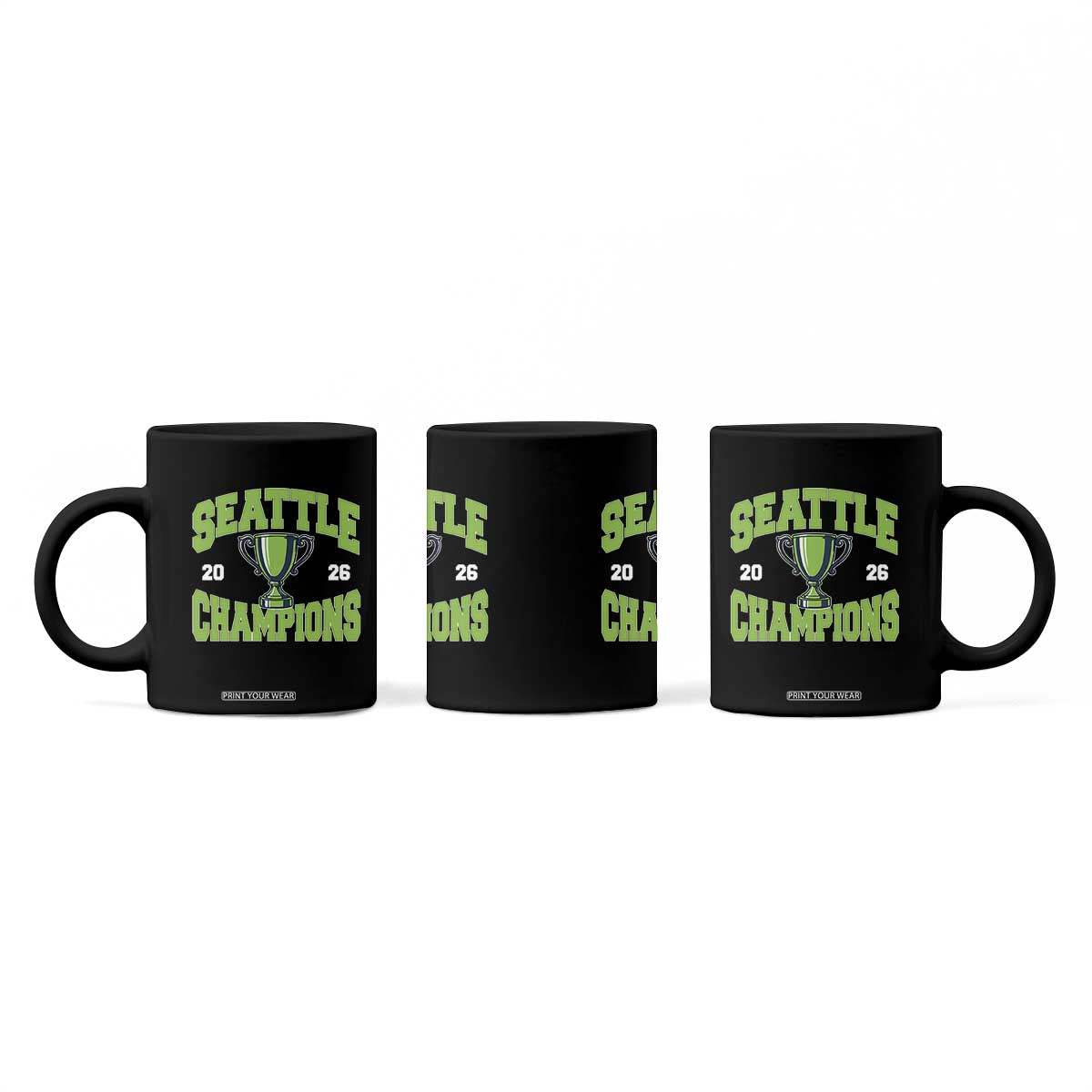 Seattle Champions 2026 Coffee Mug Retro Gameday Team Fan TS10 Print Your Wear