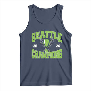Seattle Champions 2026 Tank Top Retro Gameday Team Fan TS10 Navy Print Your Wear
