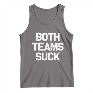Both Team Sucks Tank Top Funny Game Day Sports Meme TS10 Deep Heather Print Your Wear