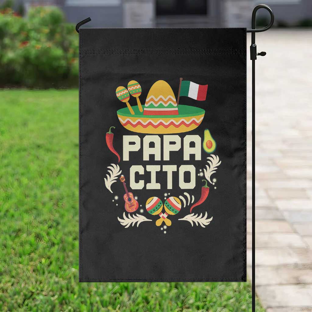 Mexican Dad Garden Flag Papa Cito Latino Fathers Day Gift Mexican Pride TS10 Print Your Wear