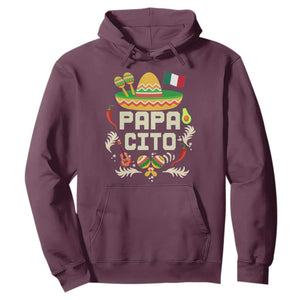 Mexican Dad Hoodie Papa Cito Latino Fathers Day Gift Mexican Pride TS10 Maroon Print Your Wear