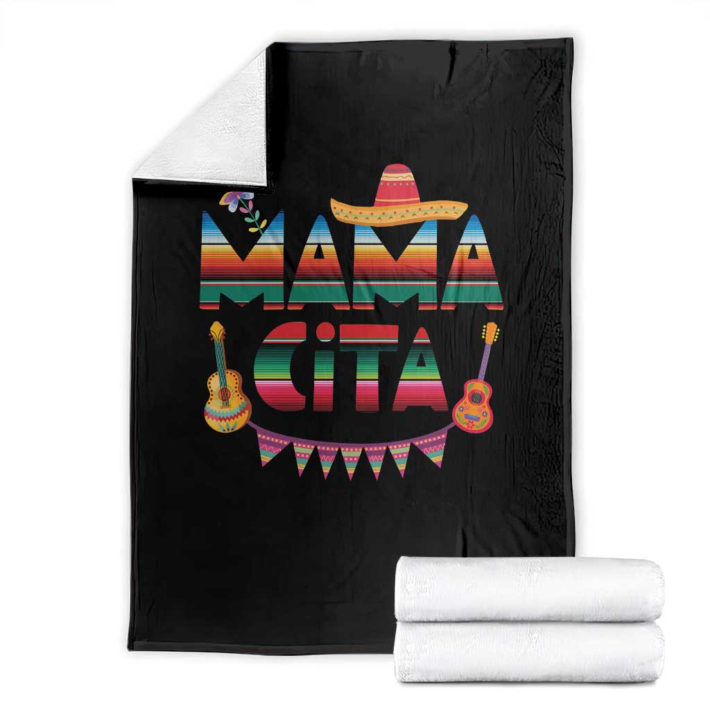 Mama Cita Throw Blanket Mexican Mom Latina Mothers Day Gift TS10 Black Print Your Wear