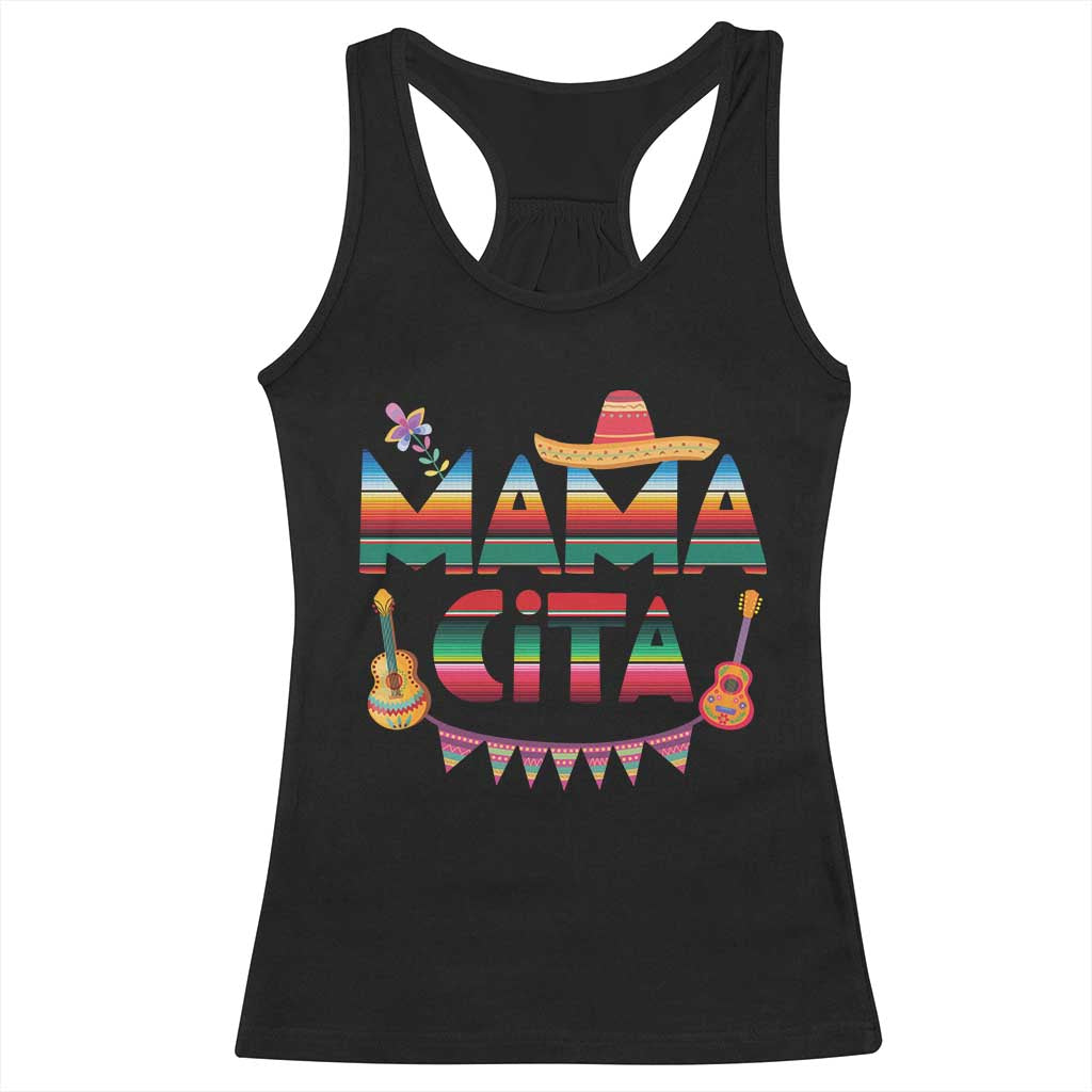 Mama Cita Racerback Tank Top Mexican Mom Latina Mothers Day Gift TS10 Black Print Your Wear