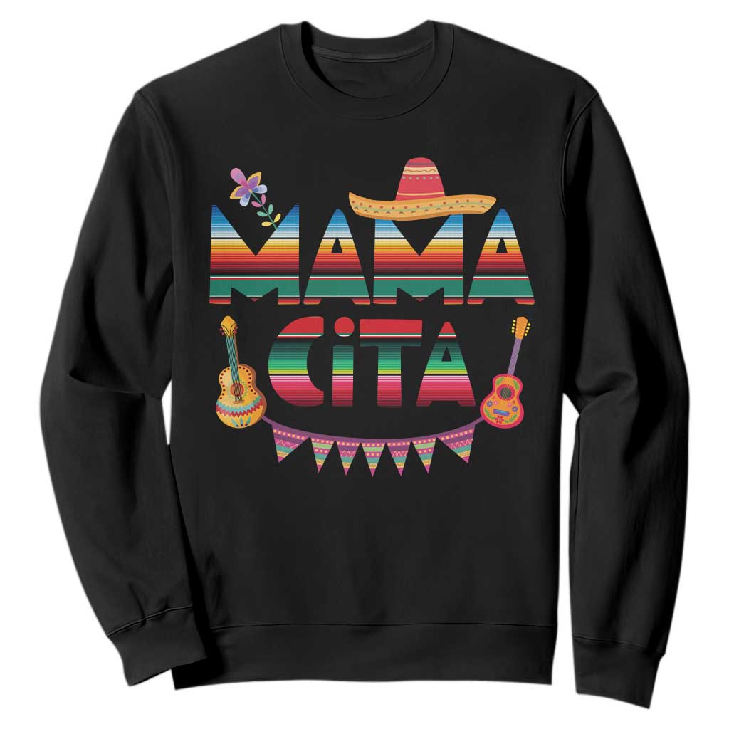 Mama Cita Sweatshirt Mexican Mom Latina Mothers Day Gift TS10 Black Print Your Wear