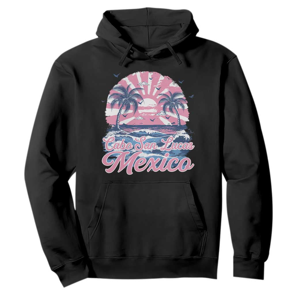 Cabo San Lucas Mexico Hoodie Vintage Retro Beach Summer Vacation Family Trip TS10 Black Print Your Wear