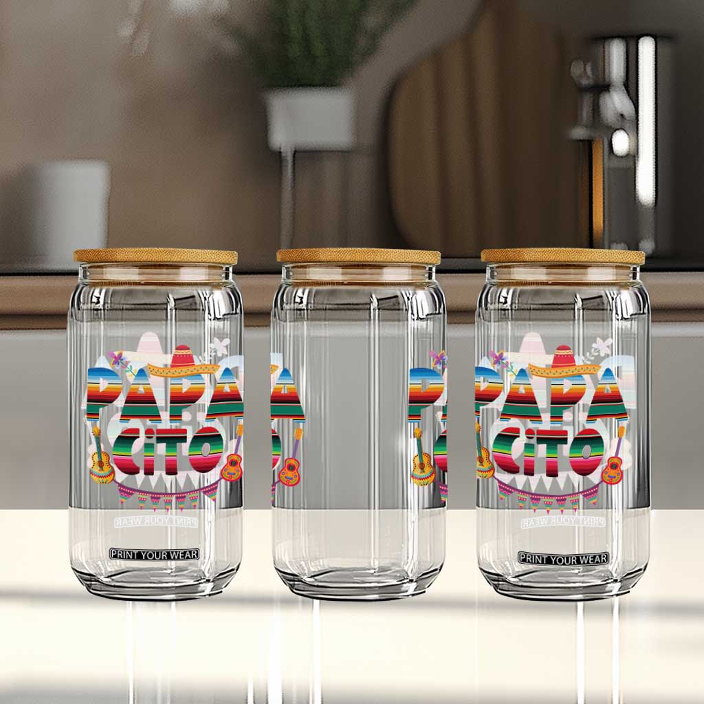 Papa Cito Glass Can Mexican Dad Latino Fathers Day Gift TS10 Print Your Wear
