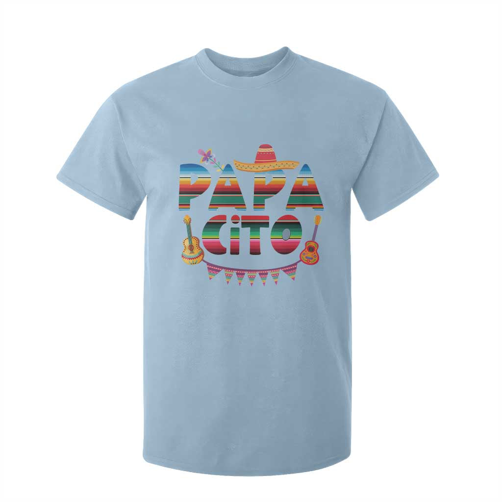 Papa Cito T Shirt For Kid Mexican Dad Latino Fathers Day Gift TS10 Light Blue Print Your Wear