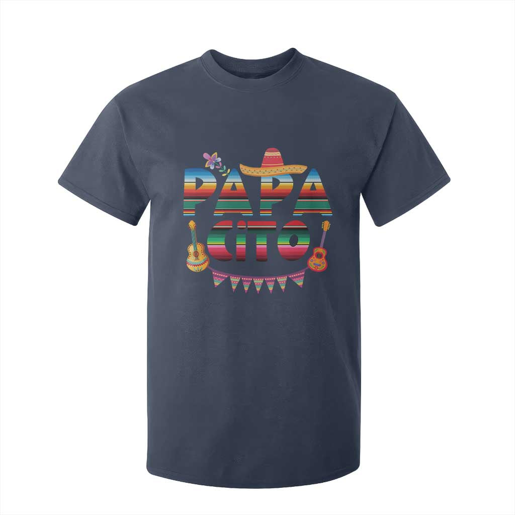 Papa Cito T Shirt For Kid Mexican Dad Latino Fathers Day Gift TS10 Navy Print Your Wear