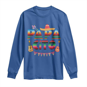 Papa Cito Long Sleeve Shirt Mexican Dad Latino Fathers Day Gift TS10 Royal Blue Print Your Wear