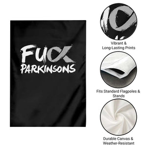 Fuck Parkinsons Garden Flag Parkinsons Disease Awareness Month TS10 Print Your Wear