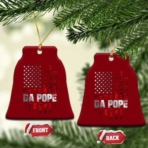 Da Pope Leo XIV Ceramic Ornament From America Chicago America US Flag TS10 Print Your Wear