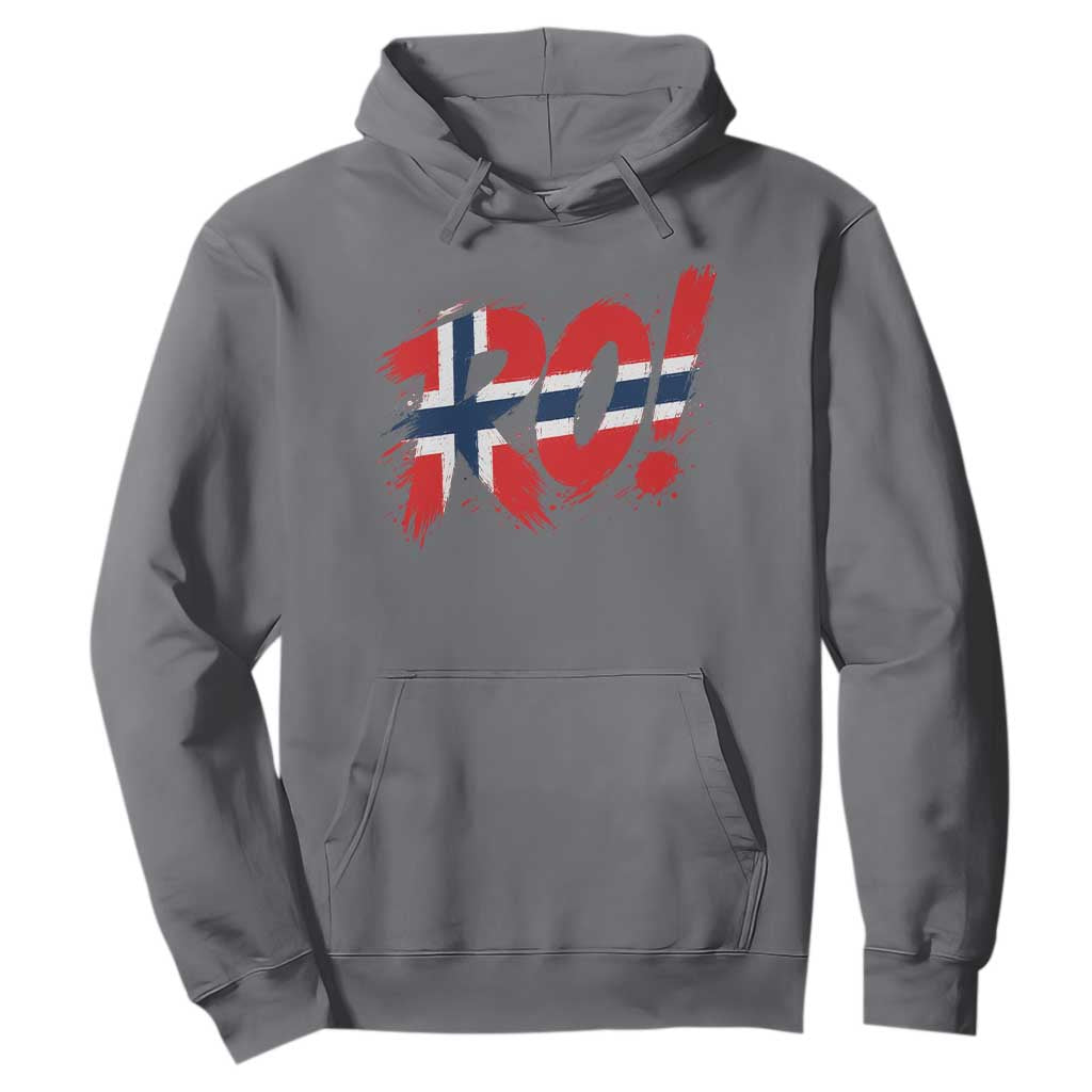Ro Norway Viking Norwegian Flag Nordic Pride Hoodie TS10 Charcoal Print Your Wear