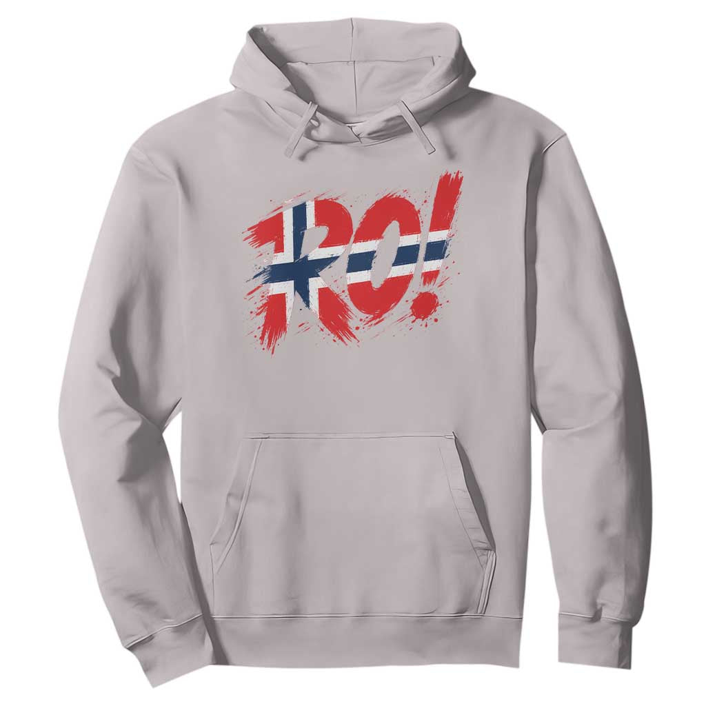 Ro Norway Viking Norwegian Flag Nordic Pride Hoodie TS10 Ice Gray Print Your Wear