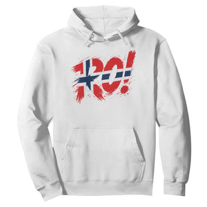 Ro Norway Viking Norwegian Flag Nordic Pride Hoodie TS10 White Print Your Wear