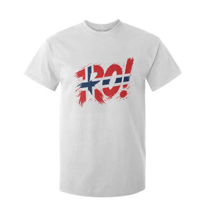 Ro Norway Viking Norwegian Flag Nordic Pride T Shirt For Kid TS10 White Print Your Wear