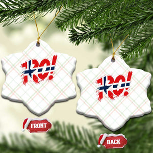 Ro Norway Viking Norwegian Flag Nordic Pride Ceramic Ornament TS10 Print Your Wear