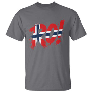 Ro Norway Viking Norwegian Flag Nordic Pride T Shirt TS10 Charcoal Print Your Wear