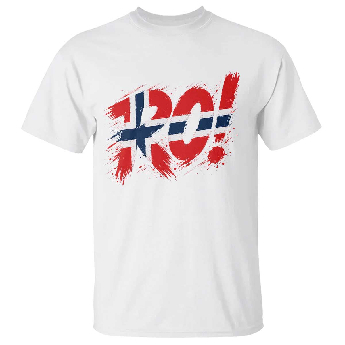 Ro Norway Viking Norwegian Flag Nordic Pride T Shirt TS10 White Print Your Wear