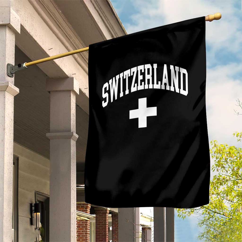 Switzerland Flag Vintage Garden Flag Swiss Retro Vintage TS10 Print Your Wear