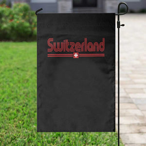 Switzerland Fan Retro Vintage Flag Garden Flag TS10 Print Your Wear