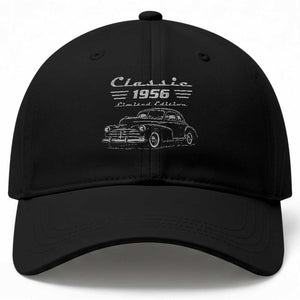 70th Birthday Baseball Cap Vintage Retro Car Classic 1956 70 Year Old Gift TS10 Print Your Wear