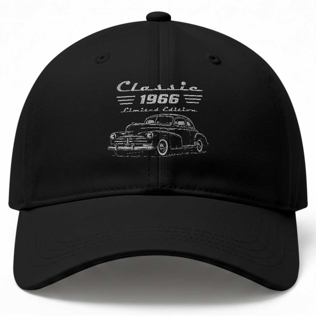 60th Birthday Baseball Cap Vintage Retro Car Classic 1966 60 Year Old Gift TS10 Print Your Wear