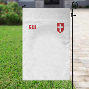 Switzerland Garden Flag Vintage Retro Swiss Flag TS10 Print Your Wear