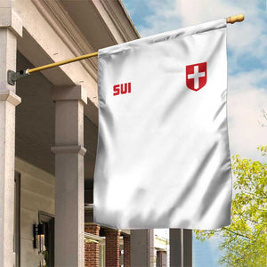 Switzerland Garden Flag Vintage Retro Swiss Flag TS10 Print Your Wear