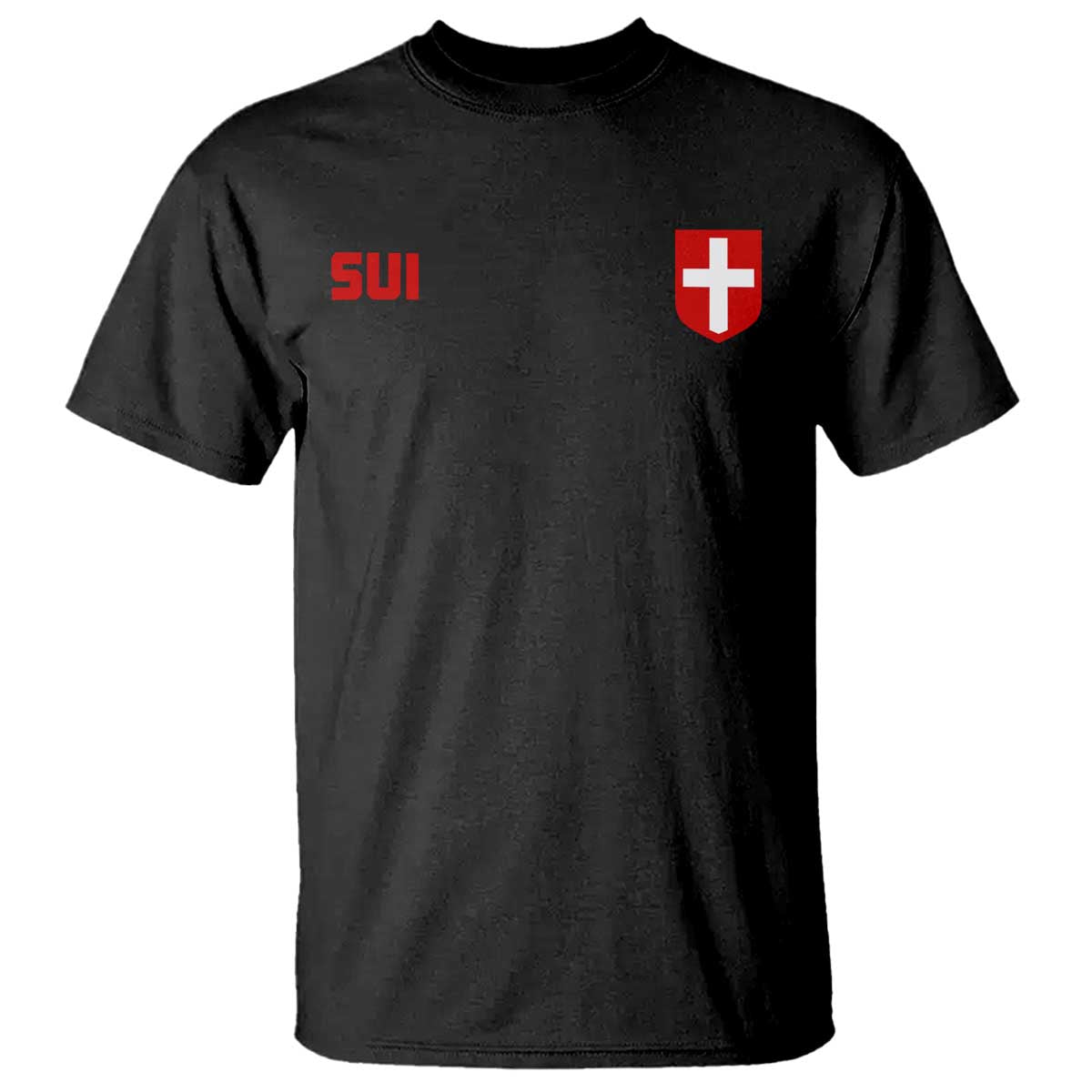 Switzerland T Shirt Vintage Retro Swiss Flag TS10 Black Print Your Wear