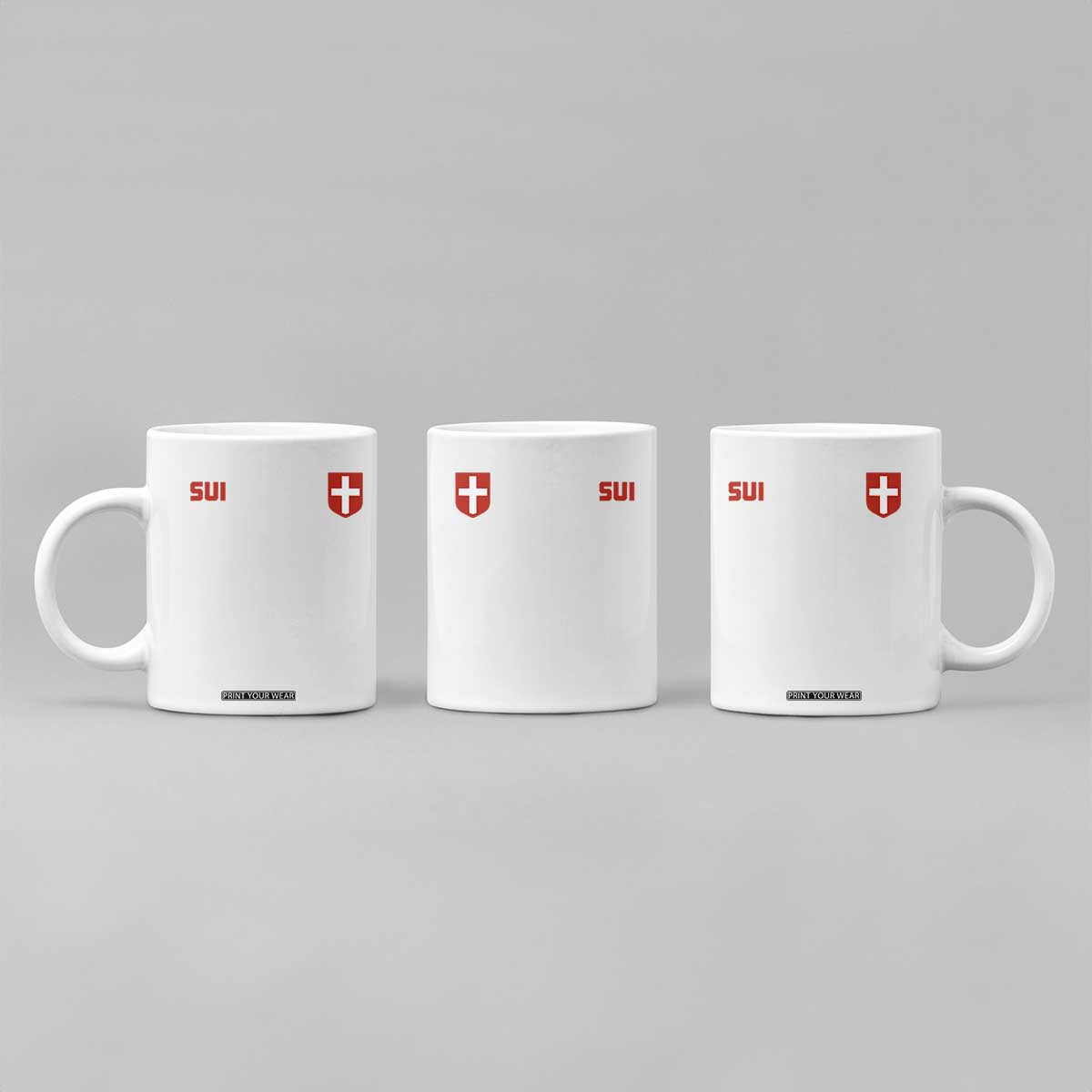 Switzerland Coffee Mug Vintage Retro Swiss Flag TS10 Print Your Wear
