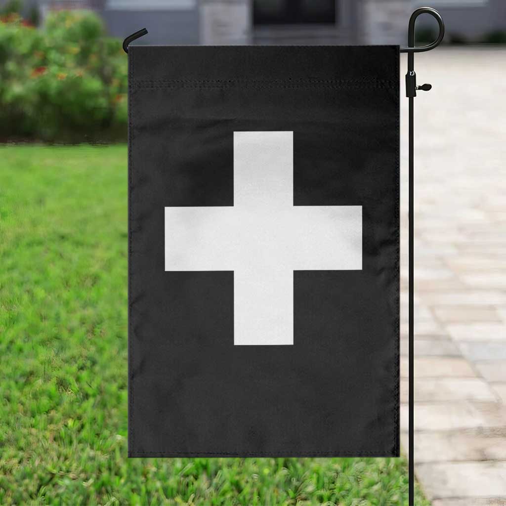 Swiss Vintage Cross Flag Switzerland Garden Flag TS10 Print Your Wear