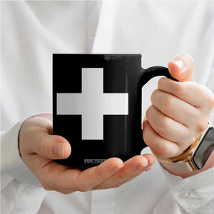 Swiss Vintage Cross Flag Switzerland Coffee Mug TS10 Print Your Wear