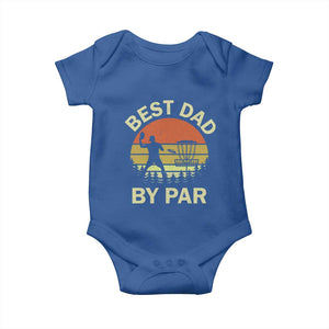 Best Dad By Par Disc Golf Baby Onesie American Camouflage FlaG TS10 Royal Blue Print Your Wear