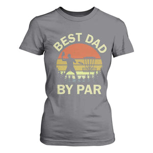 Best Dad By Par Disc Golf T Shirt For Women American Camouflage FlaG TS10 Charcoal Print Your Wear