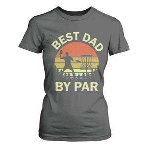 Best Dad By Par Disc Golf T Shirt For Women American Camouflage FlaG TS10 Dark Heather Print Your Wear