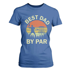 Best Dad By Par Disc Golf T Shirt For Women American Camouflage FlaG TS10 Royal Blue Print Your Wear