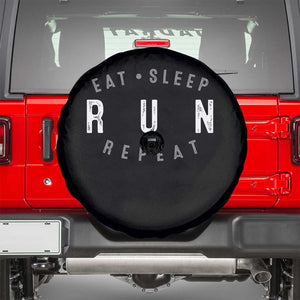 Eat Sleep Run Repeat Spare Tire Cover Marathon Runner TS10 Black Print Your Wear