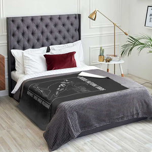 Crows Before Bros Support Your Local Murder Throw Blanket Funny Crow Lovers TS10 Print Your Wear